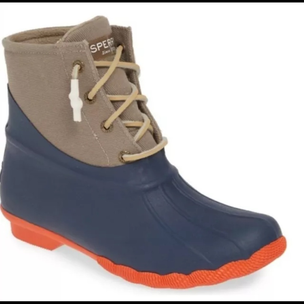 Sperry Saltwater rubber Duck Boots